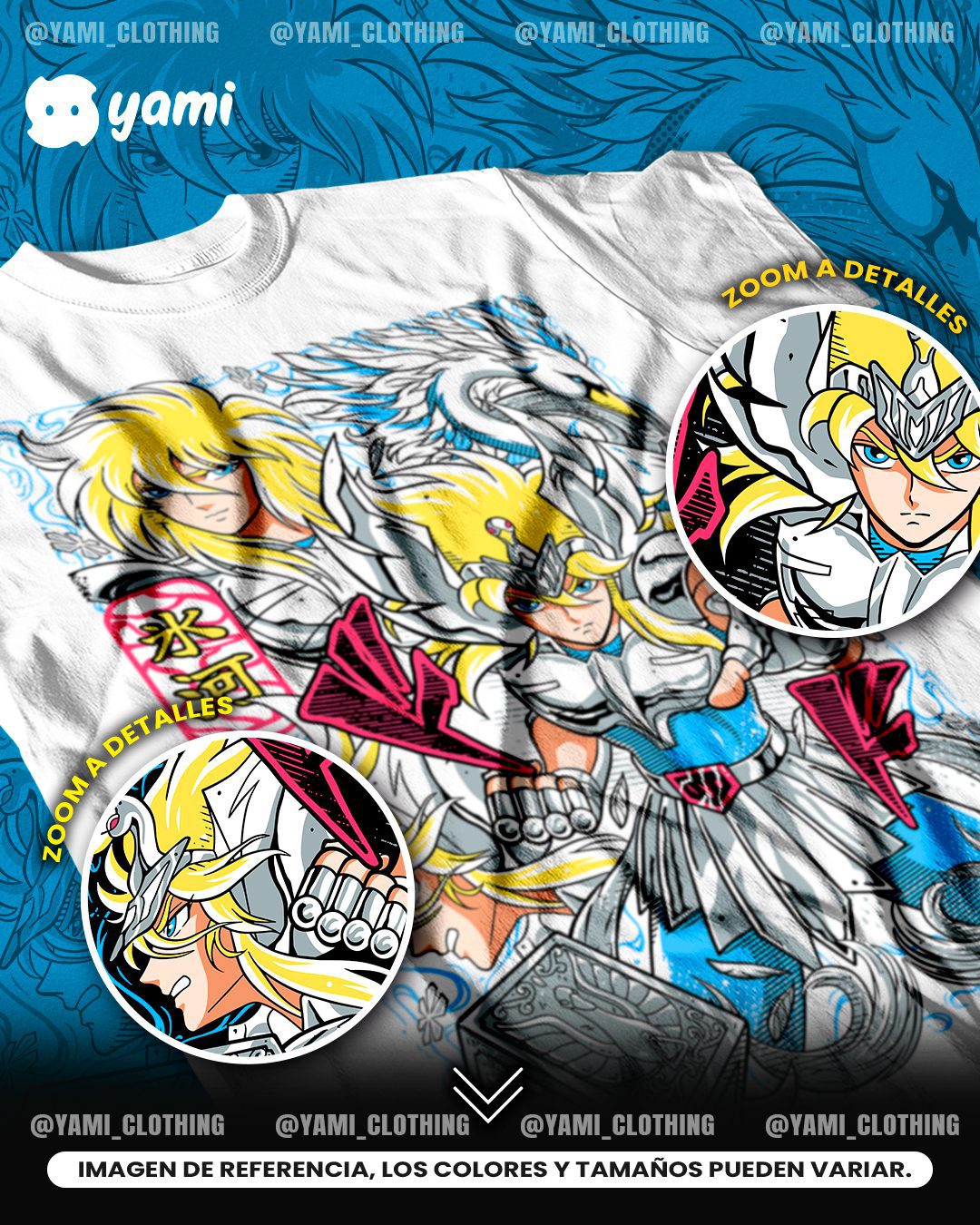 Hyoga Caballeros del zodiaco