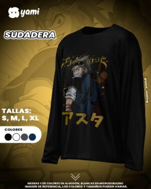 Black Clover - Asta manga larga