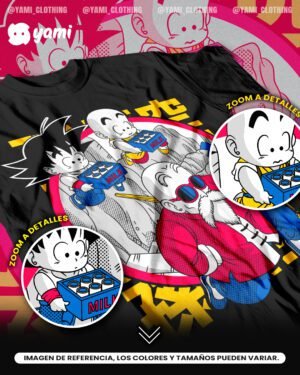 Dragon Ball - Goku, Krilin y Roshi