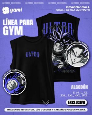 Dragon Ball – Goku Ultra instinto Gym