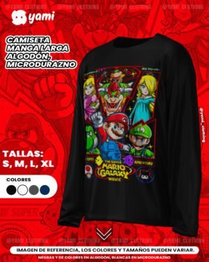 Mario Galaxyy manga larga