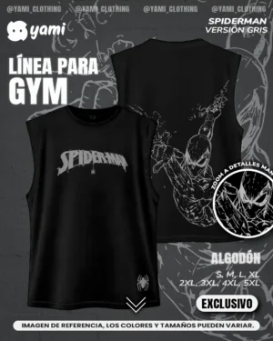 Spiderman -Balanceo ver. gris Gym