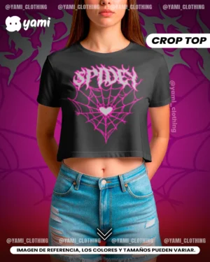 Spiderman - Spidey telaraña Crop top